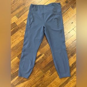 Gray Leggings Workout Pants